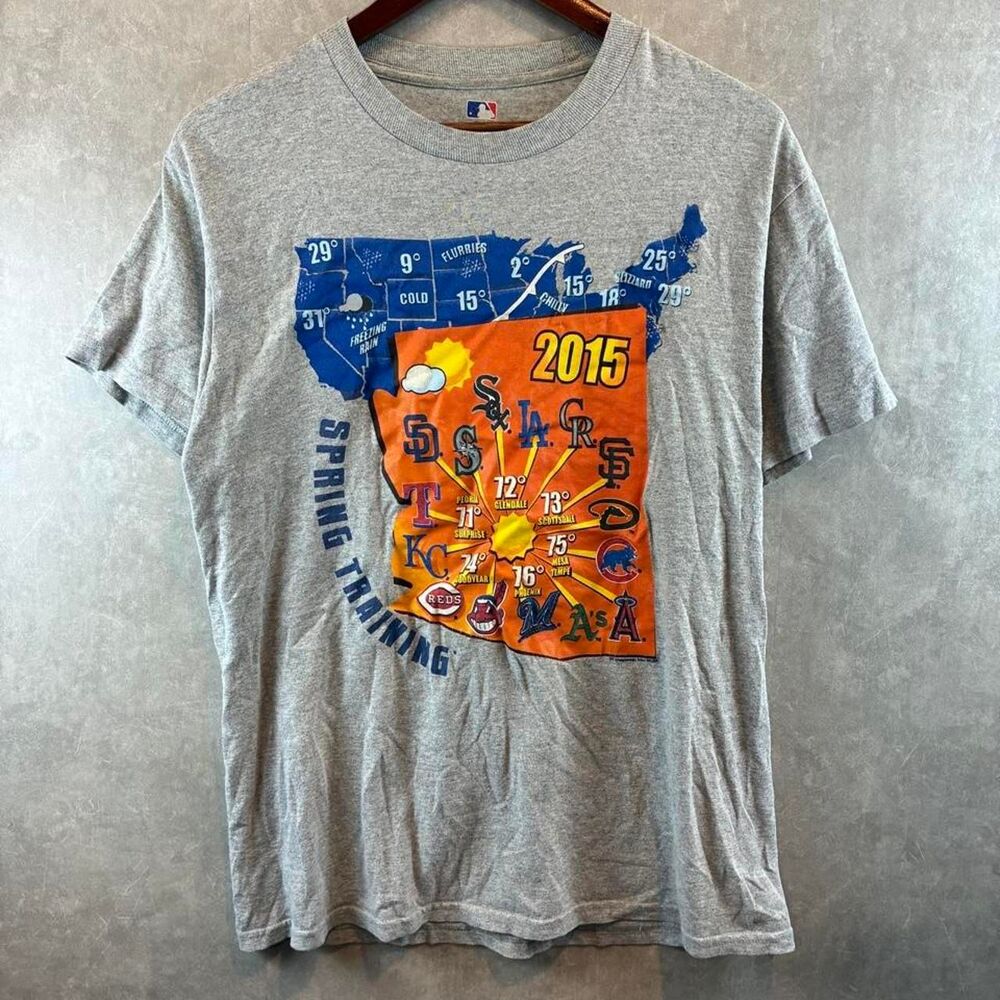 Mlb Men's Grey T-shirt